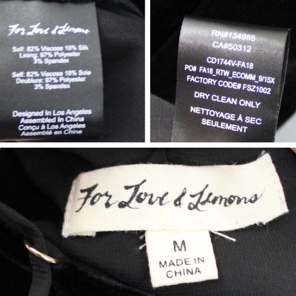 NWT For Love and Lemons Nadine Velvet Maxi Gown - Picture 6 of 7